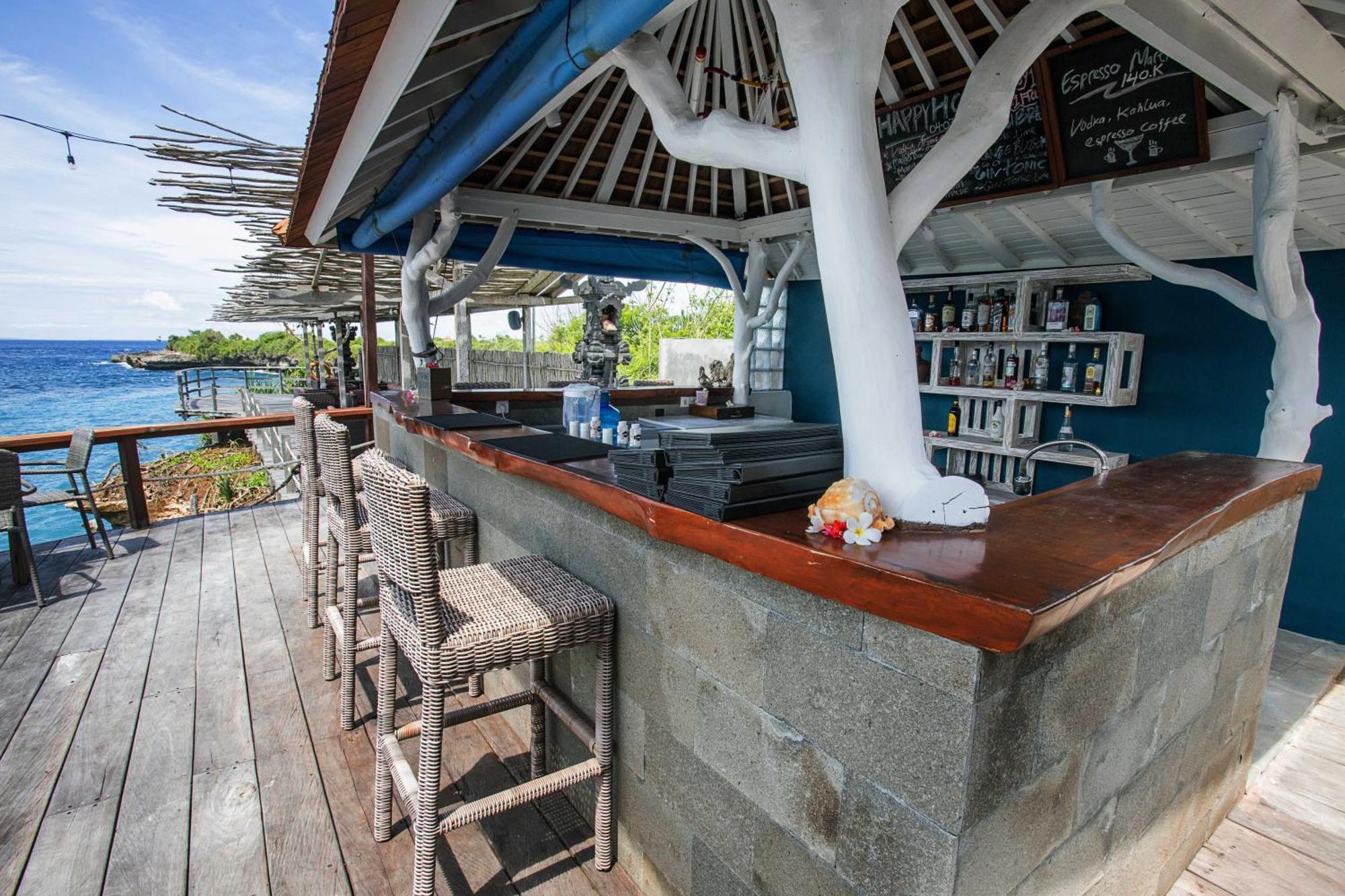 Water Blow Huts Nusa Lembongan Exterior foto