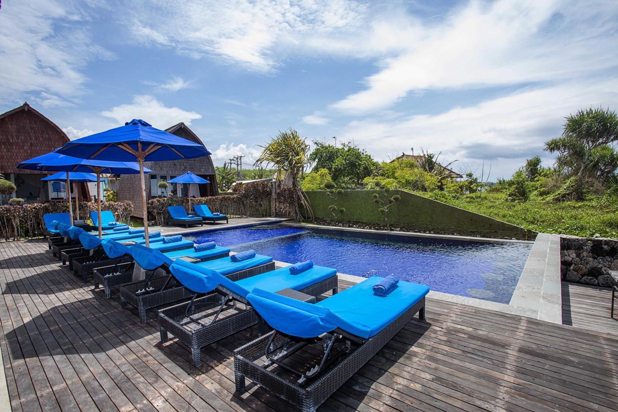 Water Blow Huts Nusa Lembongan Exterior foto