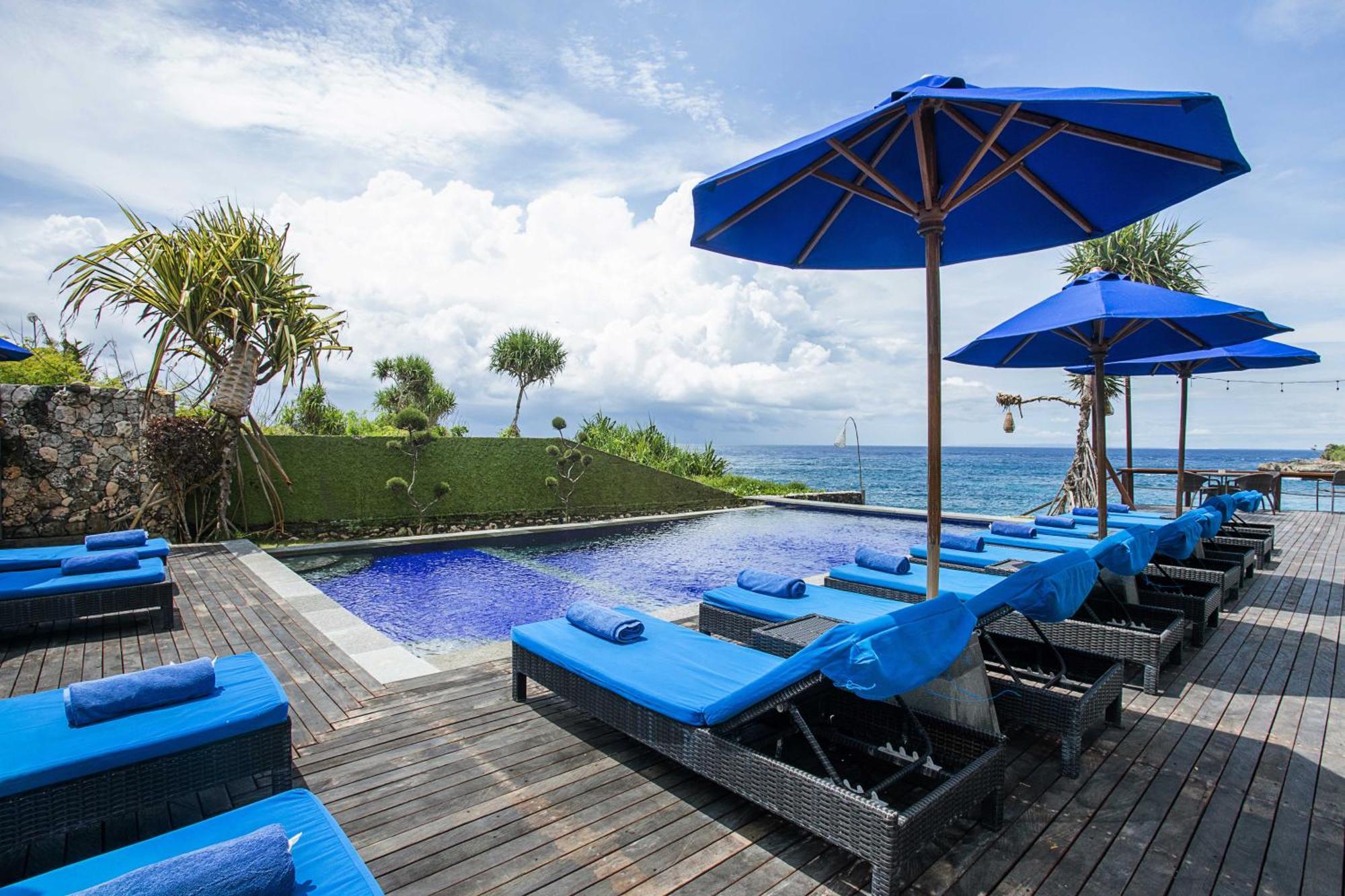 Water Blow Huts Nusa Lembongan Exterior foto