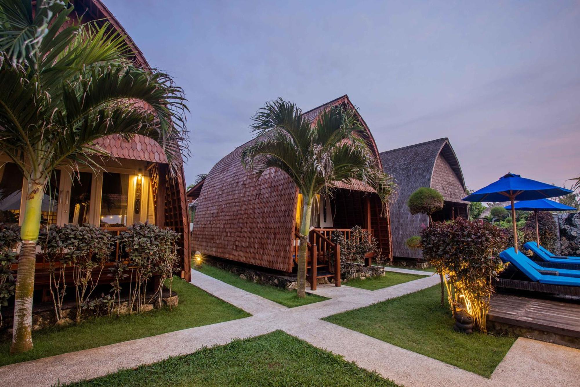 Water Blow Huts Nusa Lembongan Exterior foto